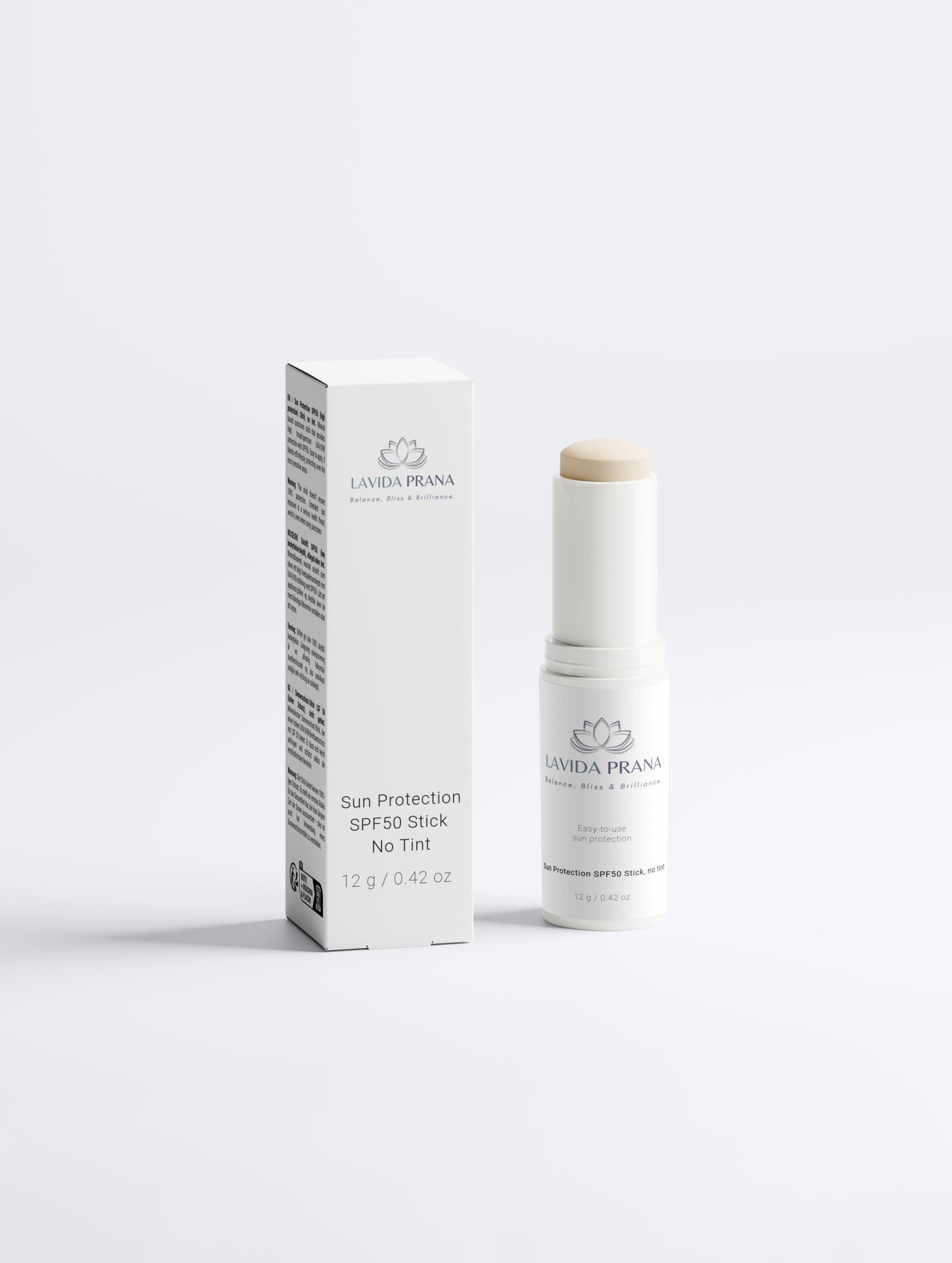 Sun Protection SPF50 Stick (No tint) - LaVida Prana