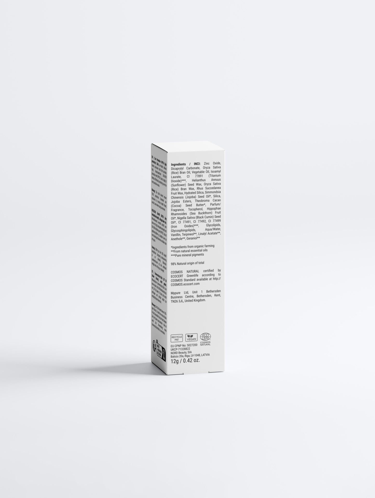 Sun Protection SPF50 Stick (No tint) - LaVida Prana