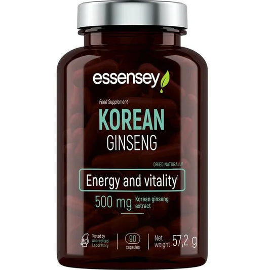 Essensey - Korean Ginseng, 500mg - 90 caps - LaVida Prana