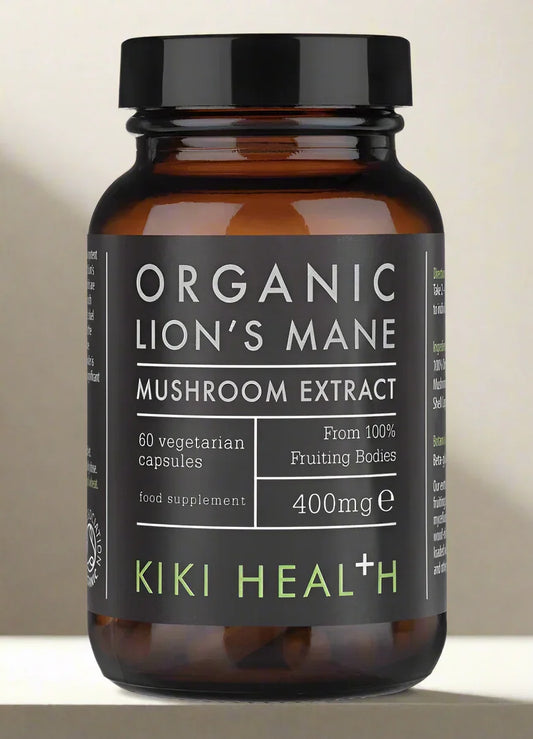 KIKI Health - Lion's Mane's Extract, 400mg - 60 vcaps - LaVida Prana