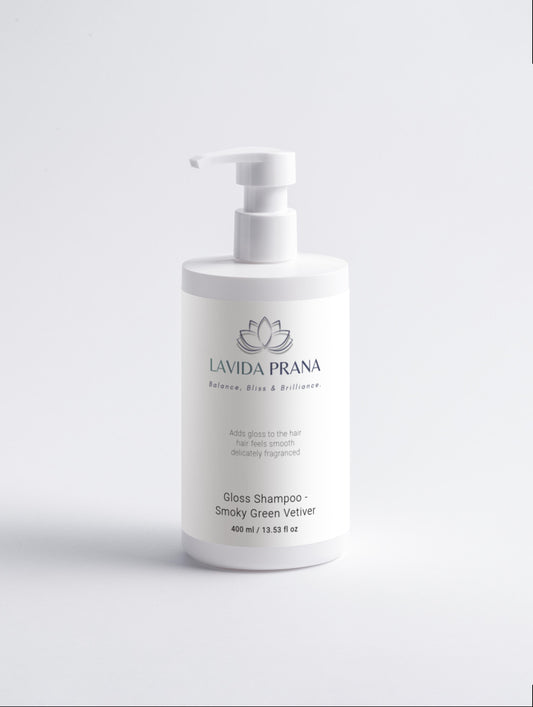 Gloss Shampoo - Smoky Green Vetiver - LaVida Prana