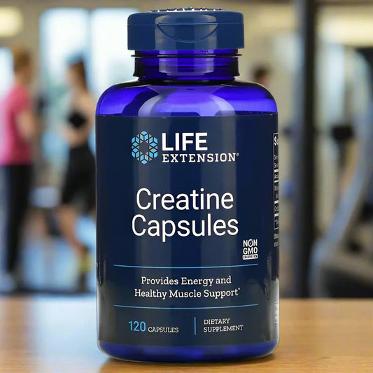 Life Extension - Creatine Capsules - 120 caps - LaVida Prana