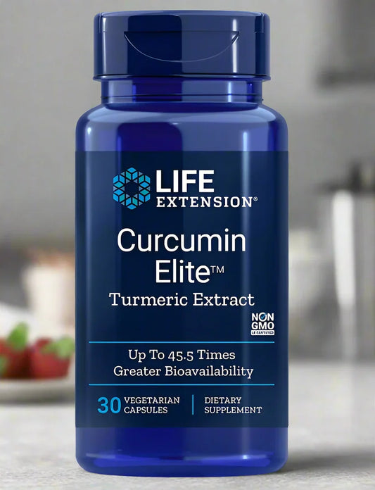 Life Extension - Curcumin Elite Turmeric Extract - 30 vcaps - LaVida Prana