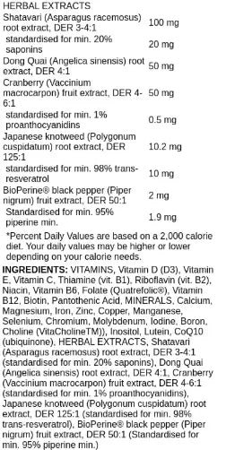 Osavi - Multivitamins & Minerals Woman - 90 vegan caps - LaVida Prana