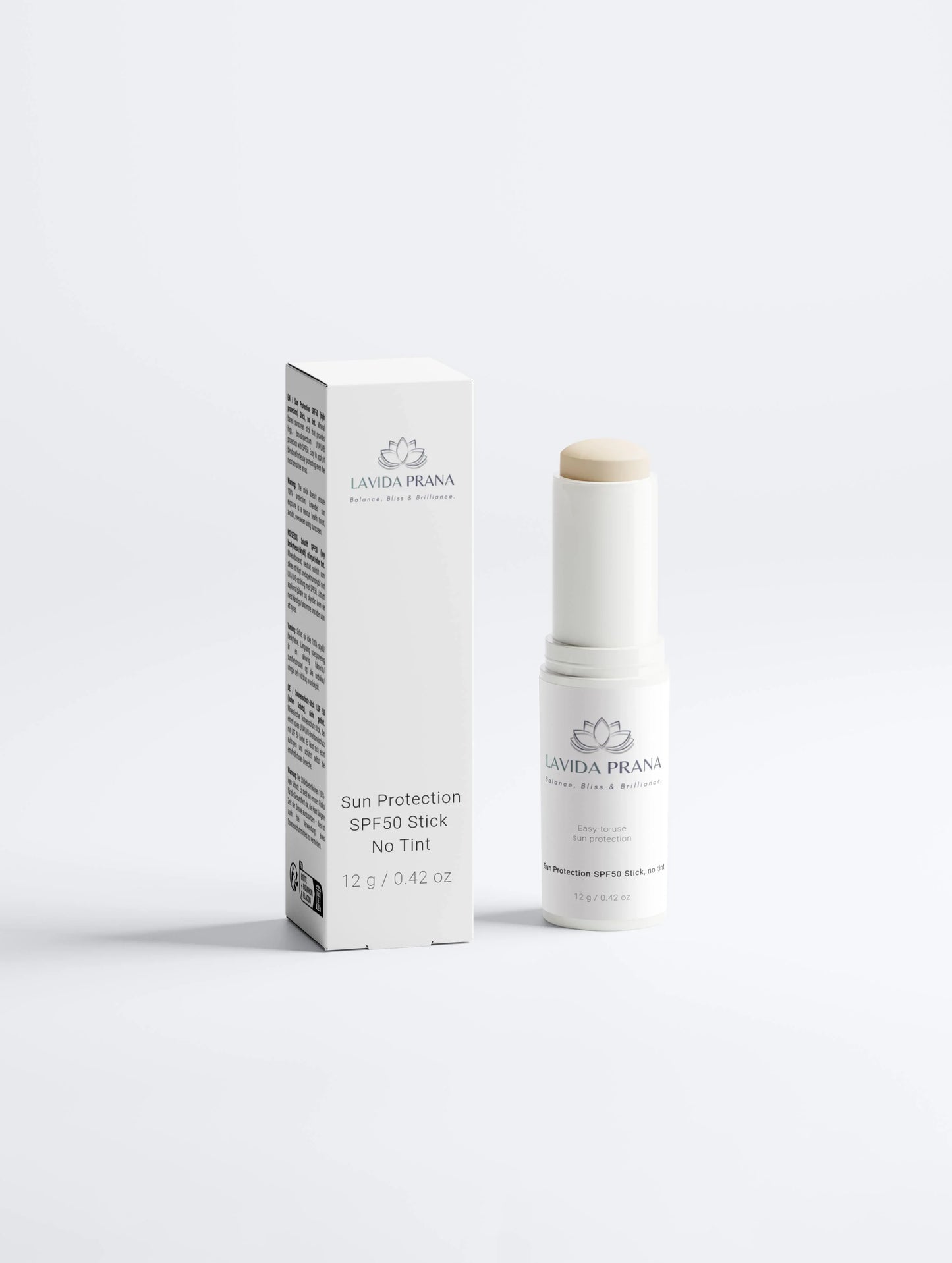 Sun Protection SPF50 Stick (No tint) - LaVida Prana