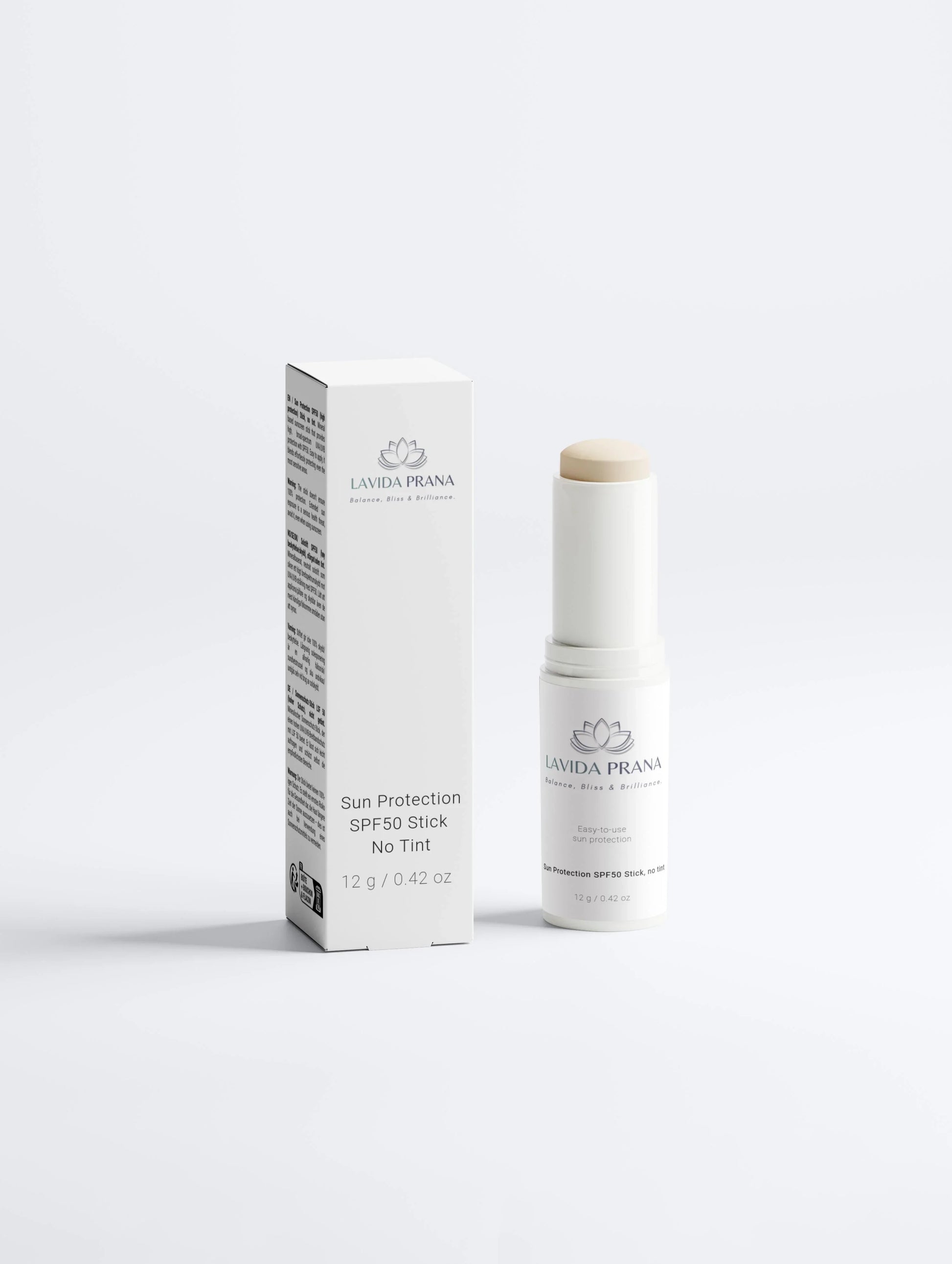 Sun Protection SPF50 Stick (No tint) - LaVida Prana