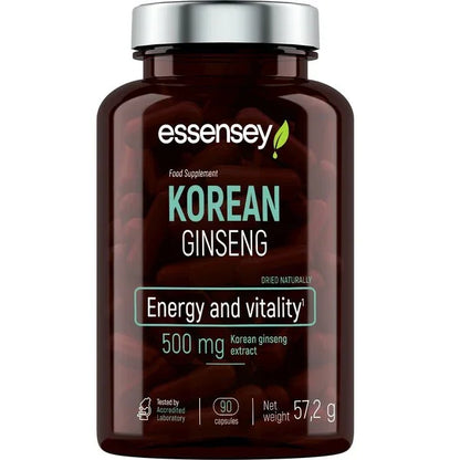 Essensey - Korean Ginseng, 500mg - 90 caps - LaVida Prana